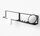 Frame wall shelf with board Eiche black | black, thumbnail 1 of 4