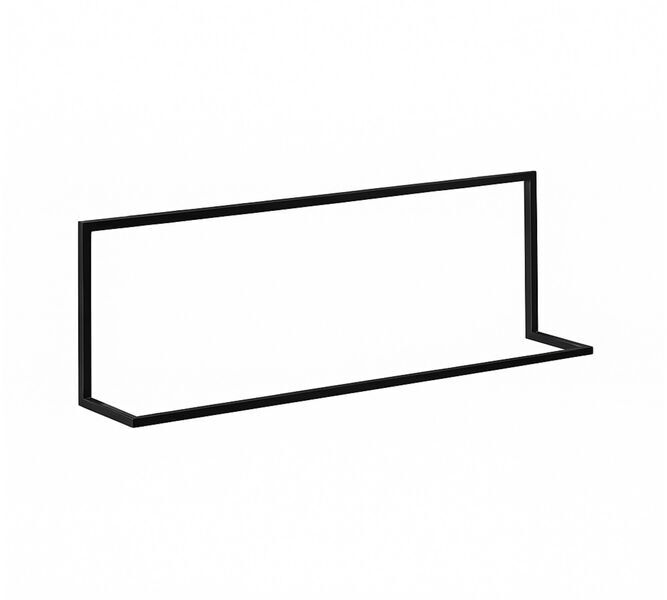 Frame mensola da parete nero | nero, image 1 of 5