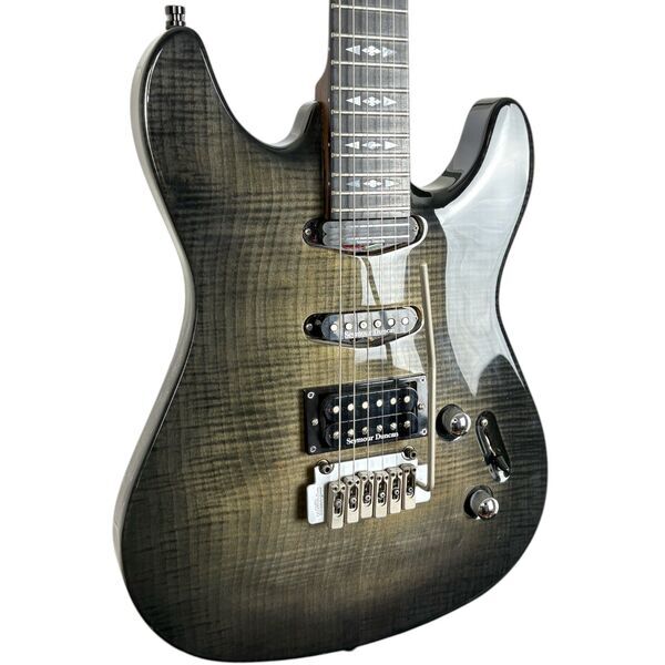 Framus Diablo for Custom 2004 - transparent black Burst | black burst, image 2 of 5