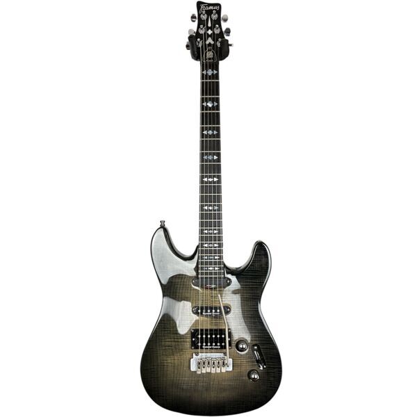 Framus Diablo for Custom 2004 - transparent black Burst | black burst, image 3 of 5