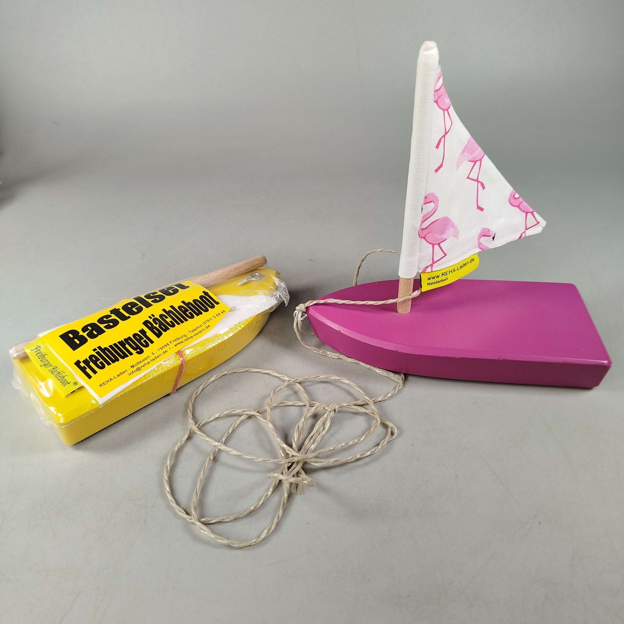 Freiburger Bächleboot Bundle Segelboot Bastelsete