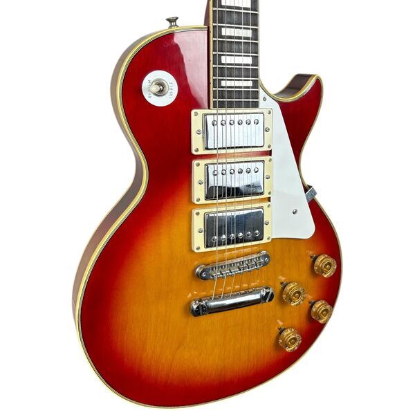 Fresher Japan vintage wood Paul 1970s | cherry sunburst, image 2 of 5