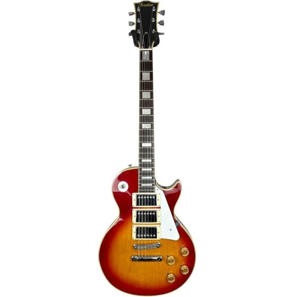 Fresher Japan vintage wood Paul 1970s | cherry sunburst, image 3 of 5