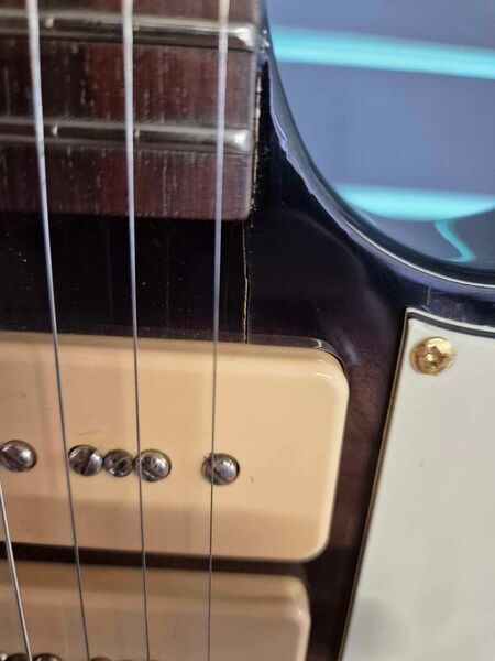 Fret-King Esprit lll Green Label Series Transparent Black Electric Guitar | Green Black, image 5 of 5