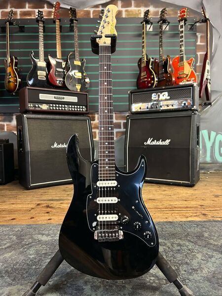 Fret King Super-Matic Gloss Black Electric Guitar | gloss black, image 1 of 5