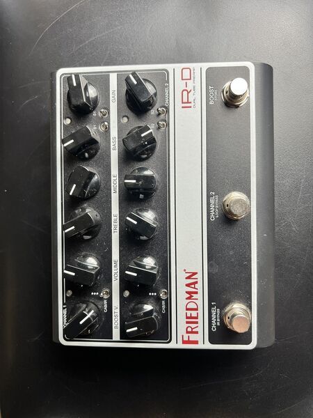 Friedman IR-D Dual Tube Preamp & DI All-Valve Preamplifier Pedal | Original, image 2 of 5