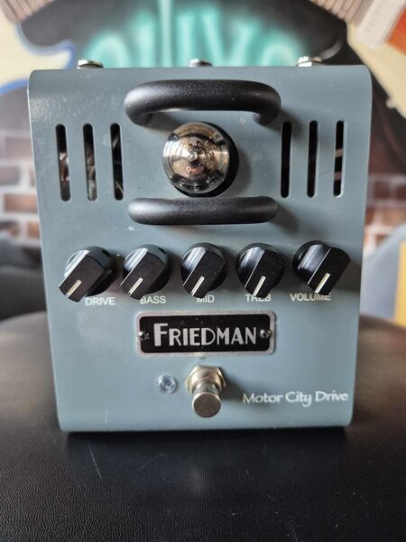 Friedman Motor City Drive 12AX7 Tube Overdrive Pedal | Original, image 2 of 5