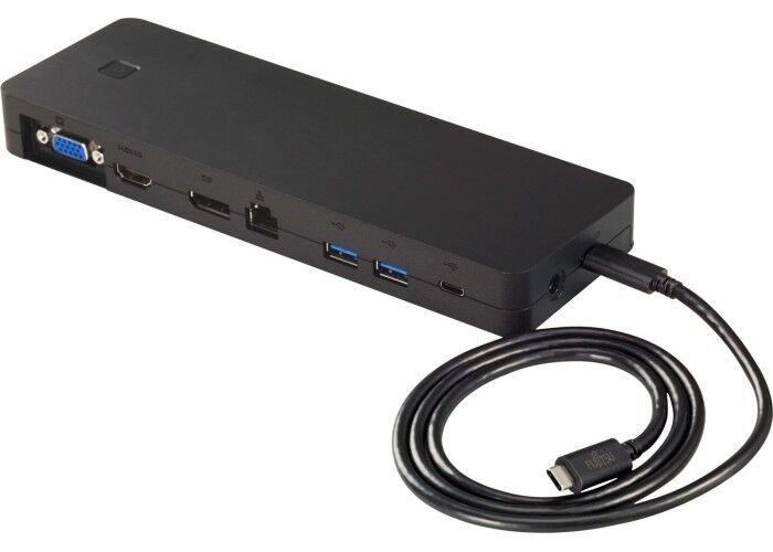 Fujitsu poortreplicator USB-C-dock | NPR44 | incl. voedingsadapter