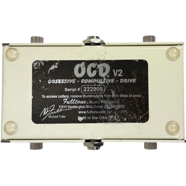 Fulltone V2 OCD Obsessiv Compulsive Drive Effektpedal | original, image 2 of 5