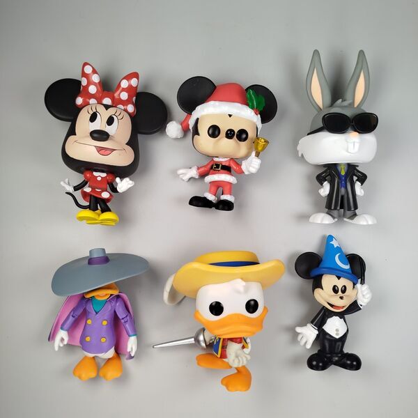 Funko Disney Cartoon-Klassiker Figuren-Set | 7 Figuren | mehrfarbig 1