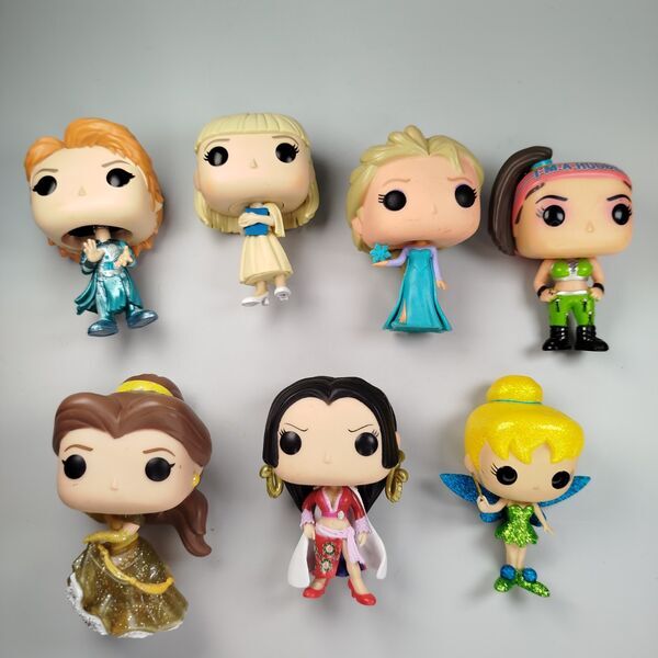 Funko Figuren - Disney Prinzessinnen and Feen | 7er Set | multicolored 1