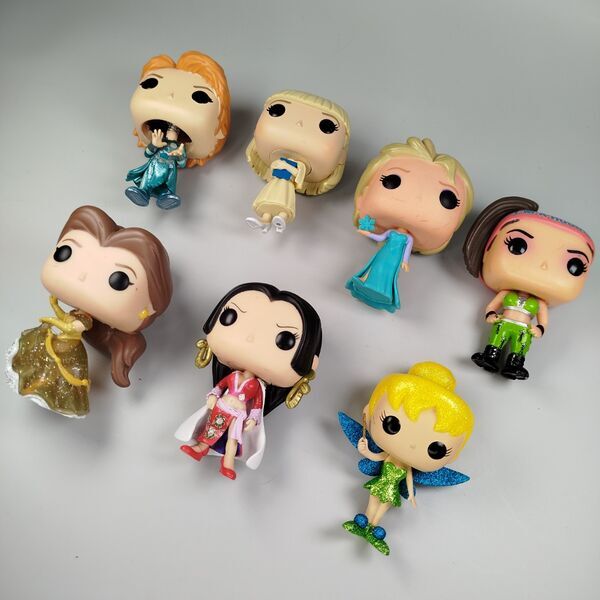 Funko Figuren - Disney Prinzessinnen and Feen | 7er Set | multicolored 2