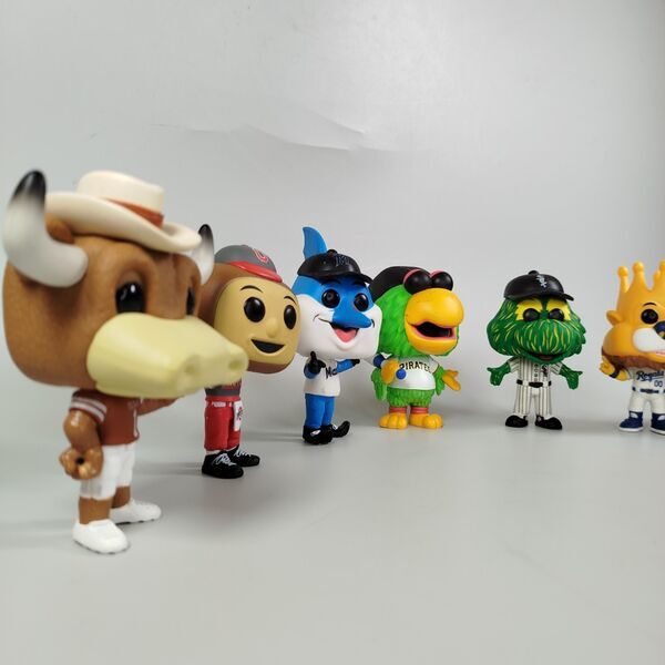 Funko Figuren-Set MLB-Maskottchen | 7 Vinylfiguren | multicolored 1