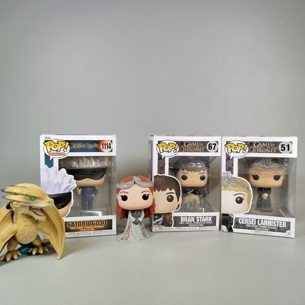 Funko Pop! Sammelfiguren Set - Game of Thrones & Jujutsu Kaisen | mehrfarbig 1