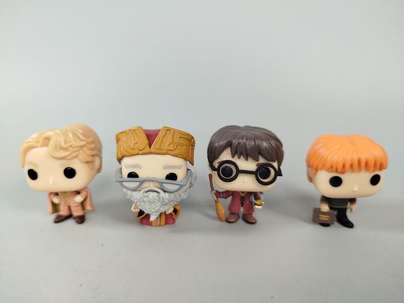 Funko Pop! Harry Potter Figuren - Set von 4 | mehrfarbig 1