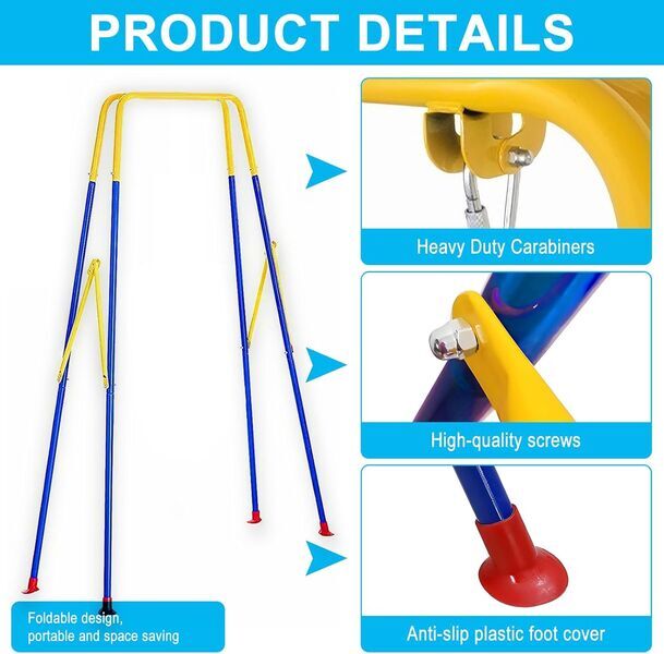 G Taleco gear baby swing | blue, image 3 of 3