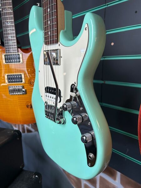 G&L Fullerton Deluxe Skyhawk HH Surf Green 2020 Electric Guitar | Surf Green, image 5 of 5