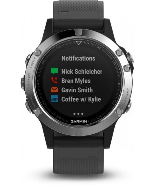 Garmin Fenix 5 (2017) | zilver | zwart