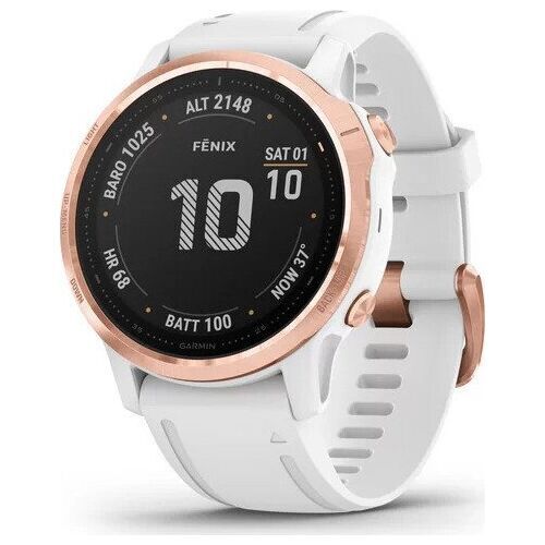 Garmin Fenix 6S Pro (2020) rosegold weiß