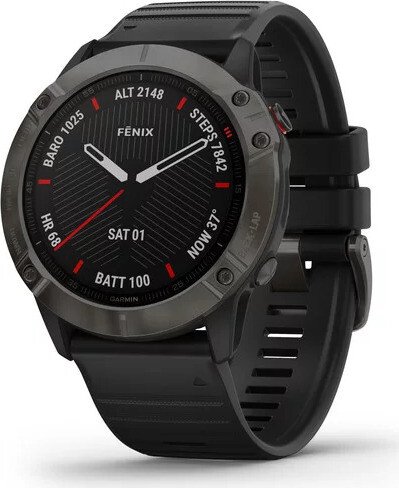 Garmin Fenix 6X Saphir 2019 from no value Refurbished with a 30 Day Free Trial