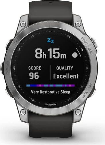 Garmin Fenix 7 (2022) | silber | graphite, image 2 of 5