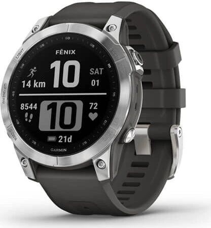 Garmin Fenix 7 (2022) | silber | graphite, image 1 of 5