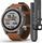 Garmin Fenix 7 Sapphire Solar (2022) | silver | brown thumbnail 1/5