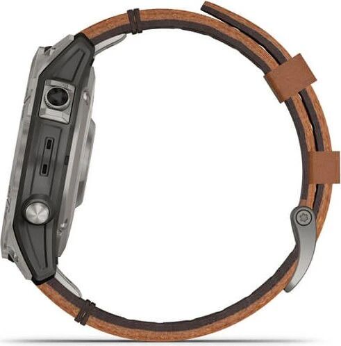 Garmin Fenix 7 Sapphire Solar (2022) | silver | brown 4