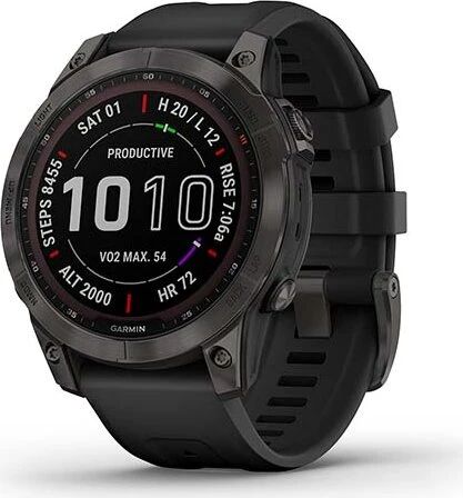 Garmin Fenix 7 Sapphire Solar (2022) | noir | noir, image 1 of 5