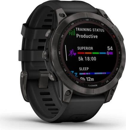 Garmin Fenix 7 Sapphire Solar (2022) | noir | noir, image 2 of 5