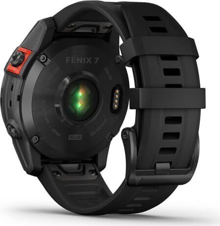 Garmin Fenix 7 Solar (2022) | Stainless steel | black | black 5