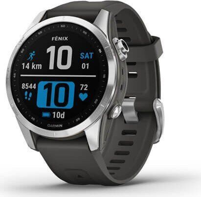 Garmin Fenix 7S (2022) | sølv | grå 1