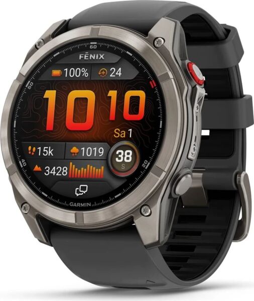 Garmin Fenix 8 Pro (2025) | 51 mm | titanium | schwarz, image 1 of 5