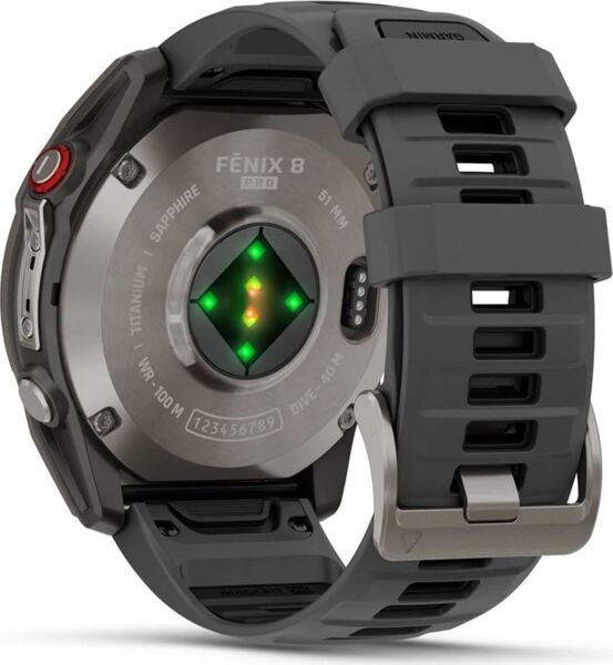 Garmin Fenix 8 Pro (2025) | 51 mm | titanium | schwarz, image 4 of 5