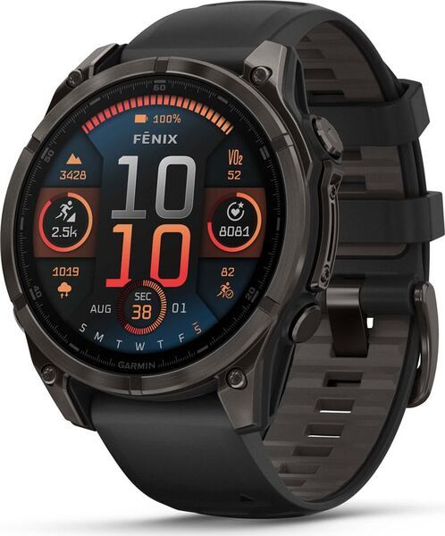 Garmin Fenix 8 Sapphire (2024) | 47 mm | schwarz | schwarz 1