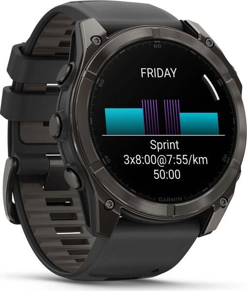 Garmin Fenix 8 Sapphire (2024) | 51 mm | черно | черно, image 2 of 5
