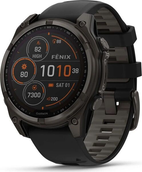 Garmin Fenix 8 Sapphire Solar (2024) | 47 mm | sort | sort 1
