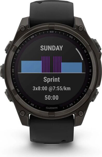 Garmin Fenix 8 Sapphire Solar (2024) | 47 mm | sort | sort 2