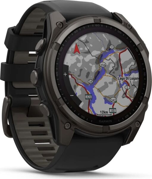 Garmin Fenix 8 Sapphire Solar (2024) | 51 mm | czarny | czarny, image 3 of 5