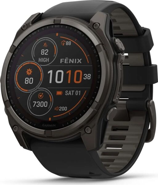 Garmin Fenix 8 Sapphire Solar (2024) | 51 mm | czarny | czarny, image 2 of 5