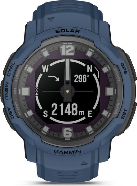 Garmin Instinct Crossover Solar (2022) | Tidal Blue 2