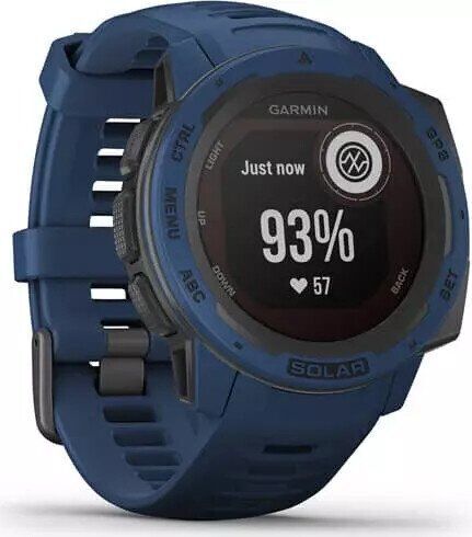 Garmin Instinct Solar (2020) | dark blue 2