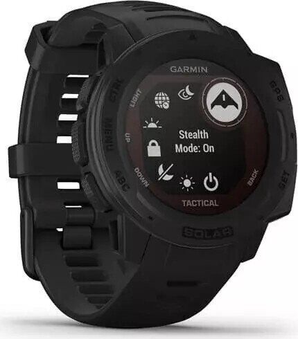 Garmin Instinct Solar Tactical (2020) | musta 2
