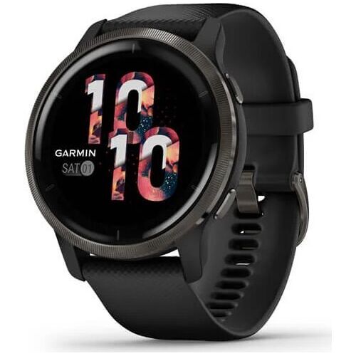 Garmin Venu 2 (2021) grau/schwarz schwarz