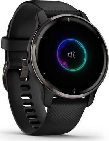 Garmin Venu 2 Plus (2022) | Stainless steel | black | black 2