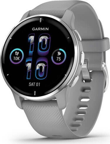 Garmin Venu 2 Plus (2022) | Roestvrij staal | zilver | grijs 1