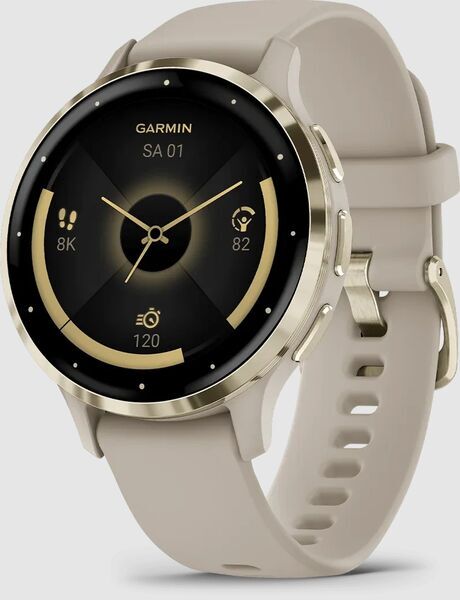 Garmin Venu 3S (2023) | soft gold | french grey 1