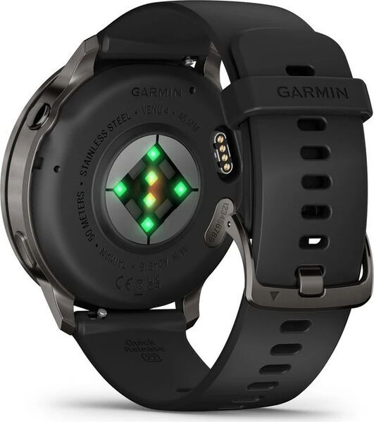 Garmin Venu 4 (2025) | slate | black, image 2 of 5