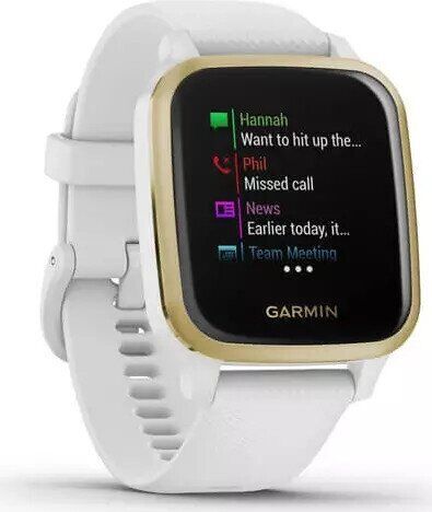 Garmin Venu SQ (2020) | biały | złoty | 40 mm 2