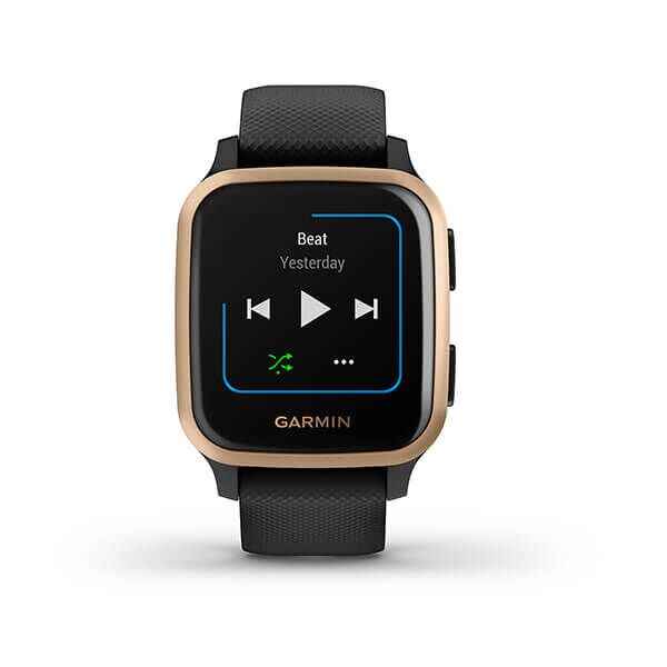 Garmin Venu SQ Music (2020) | Negro | Oro rosa | 40 mm 2